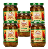 SALADE MÉCHOUIA DOUCE FANTASIA 350G 5 pots- Panier d'Orient épicerie orientale en ligne
