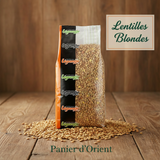 SOUPE DE LENTILLE BLONDE 4MM  LEGUMOR 1KG - Panier d'orient
