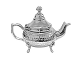 Théière marocaine en cuivre et Acier inoxydable 30cl - Panier d'Orient épicerie orientale en ligne